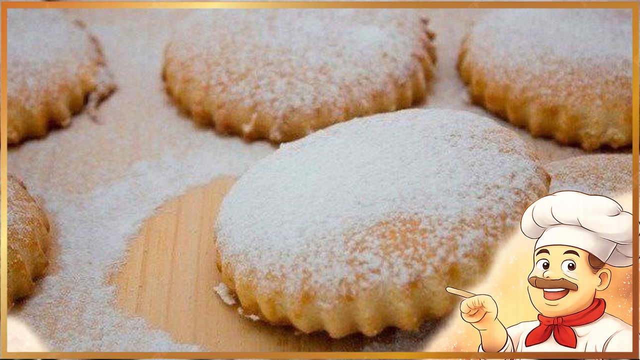 Молочный коржик