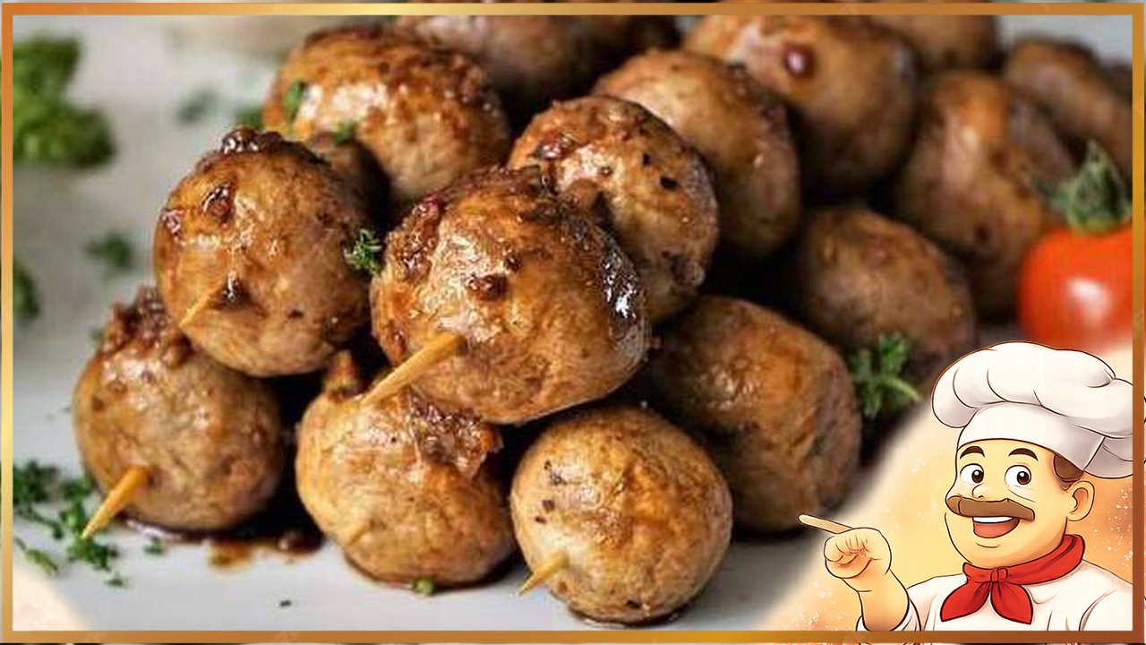 Шашлык из грибοв