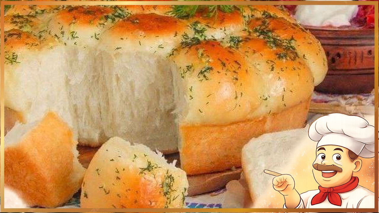 Пампушки чесночные