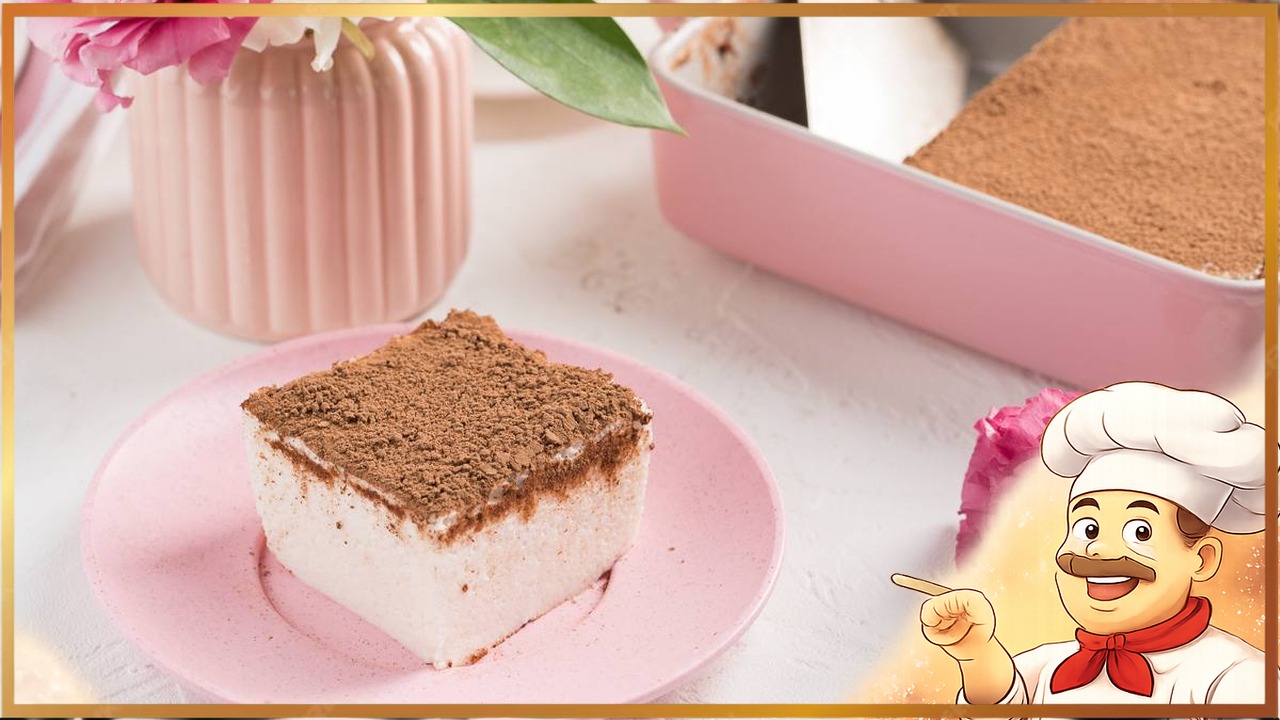 Диетический десерт «Птичье молоко»