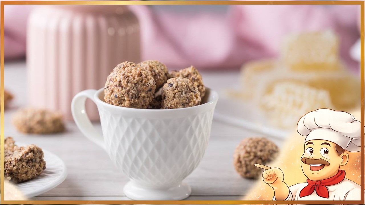 Ореховое печенье без муки