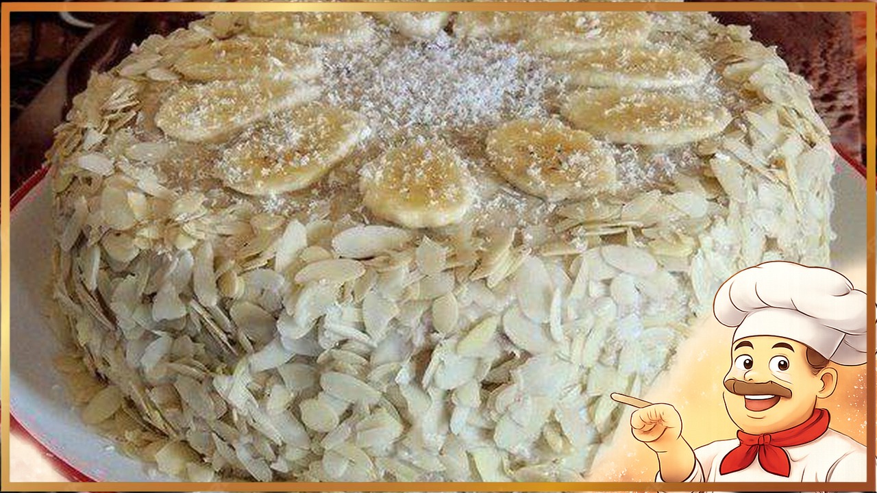 Банановый торт