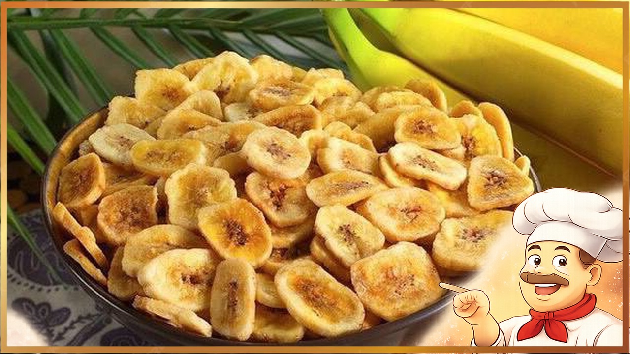 Банановые чипсы