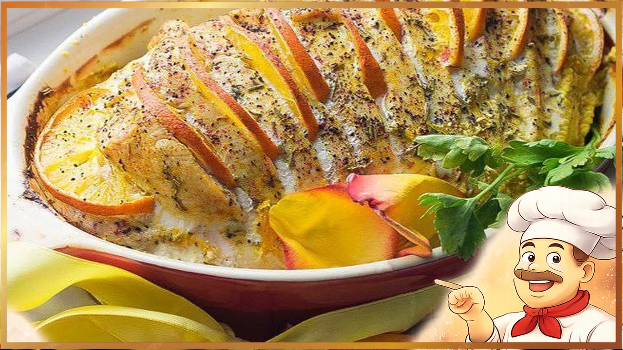 Курица в цитрусовом маринаде