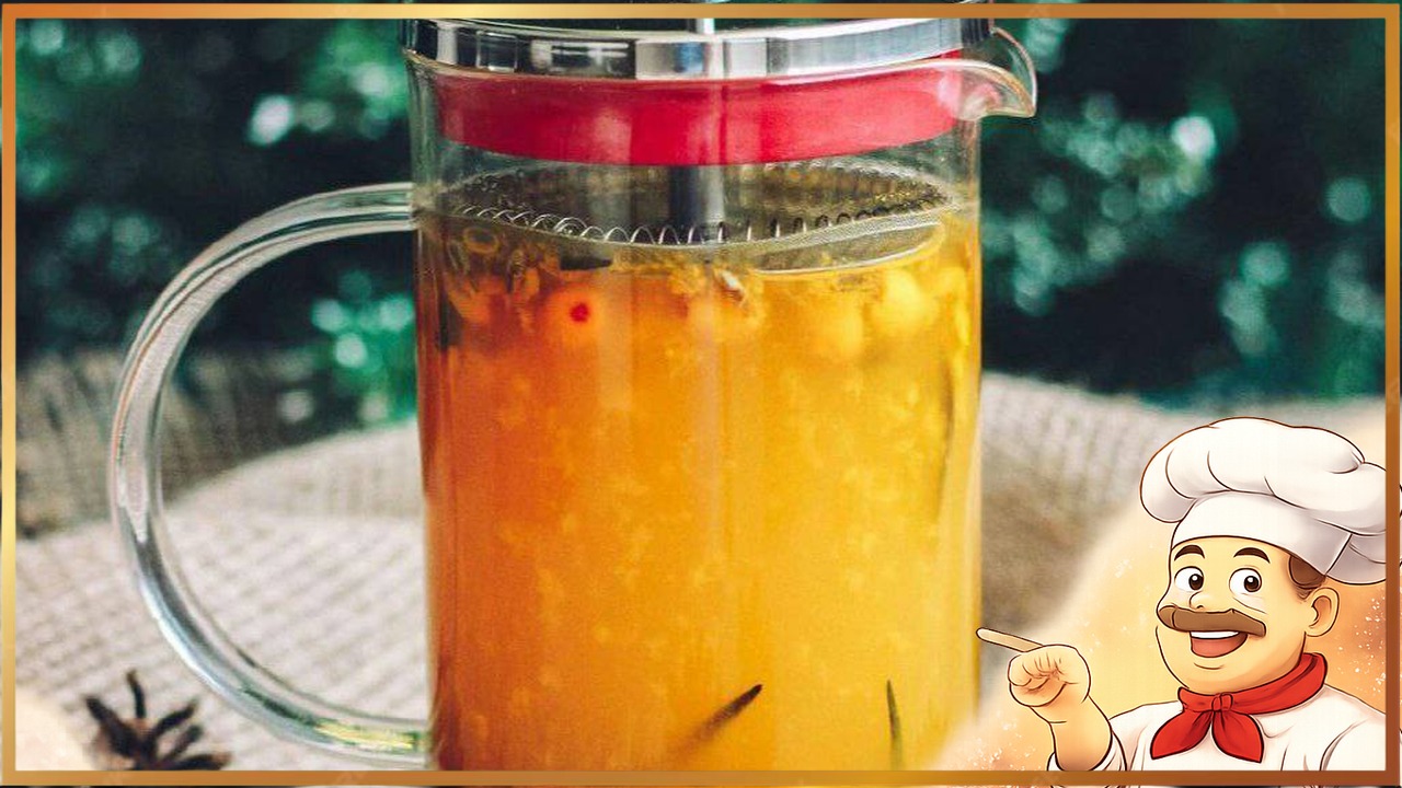 Чай с облепихой и розмарином