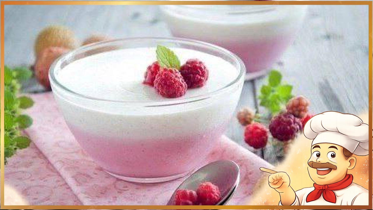 Кефирное желе