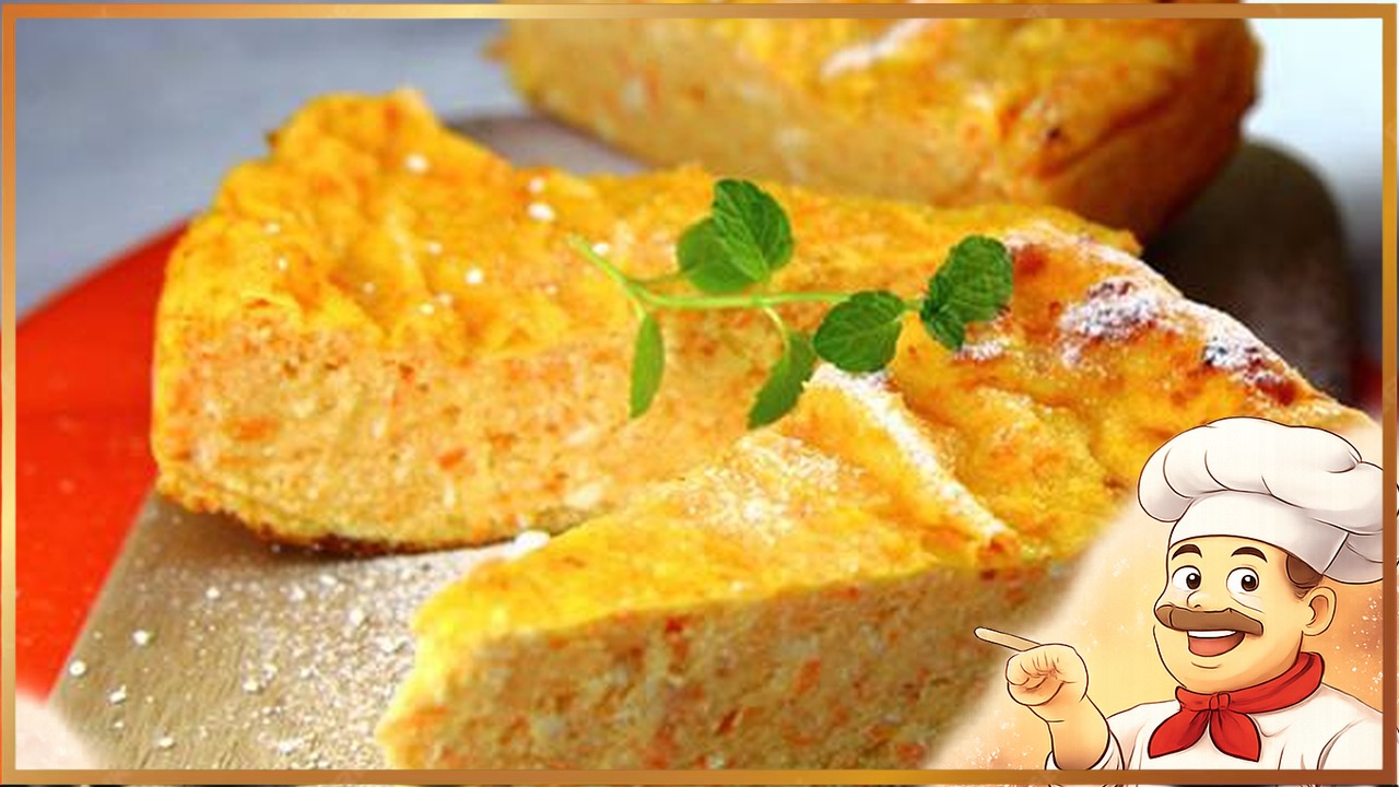 Морковно-творожная запеканка