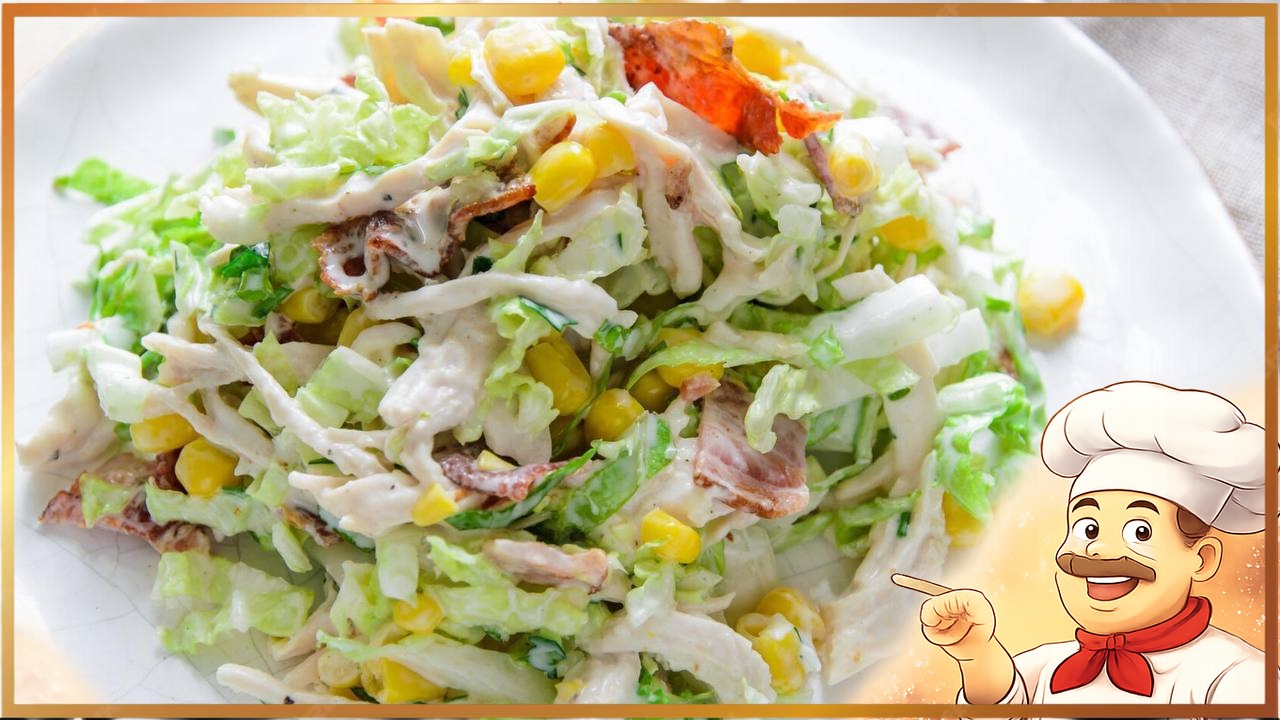 Салат из пекинской капусты