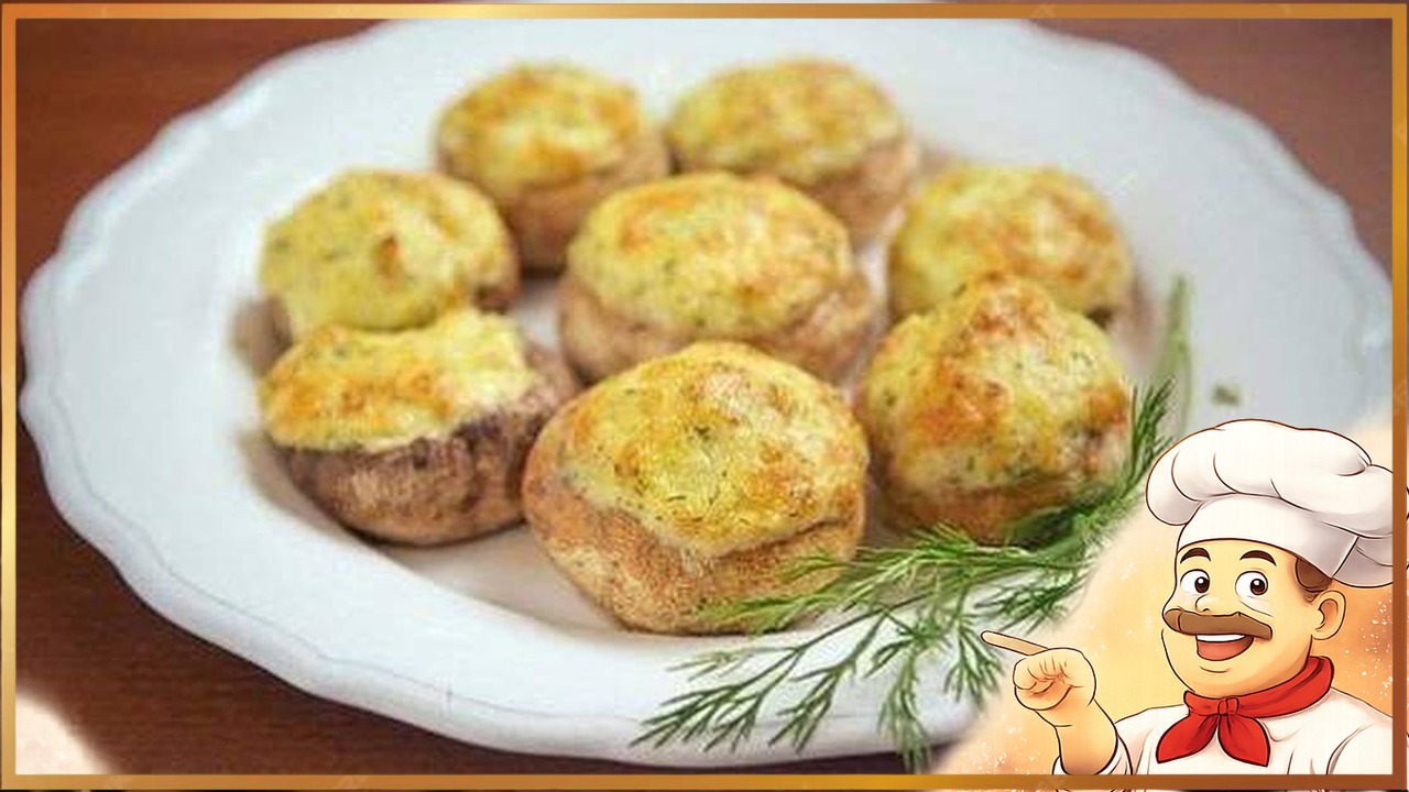 Фаршированные шампиньоны