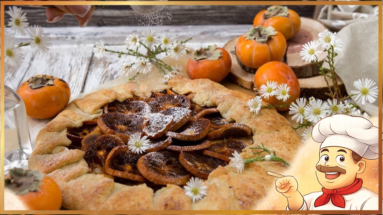 Галета с хурмой