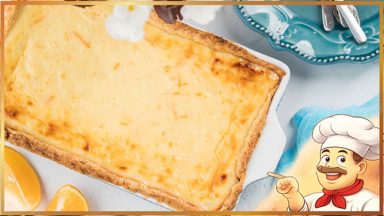 Лимонно-лаймовый тарт