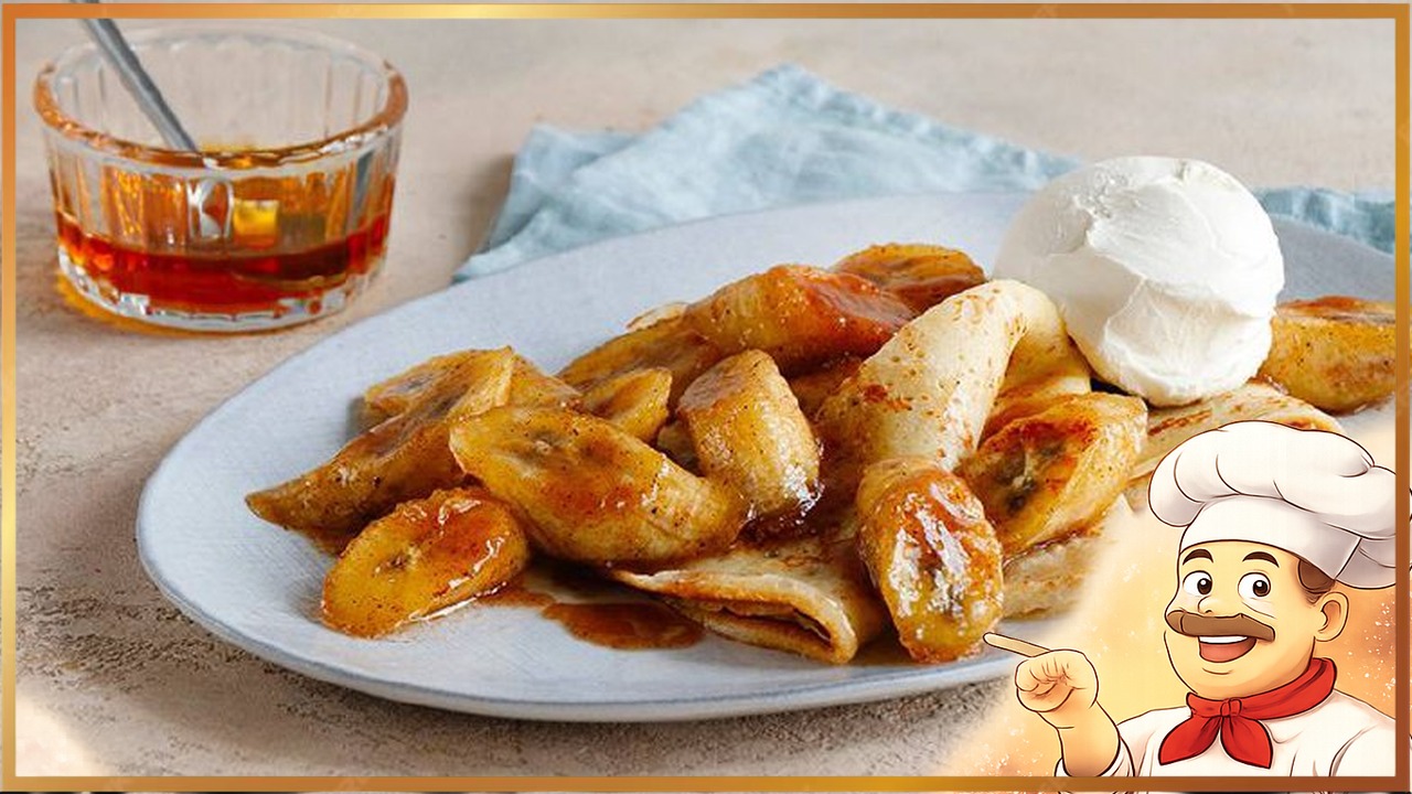 Бананы в карамели