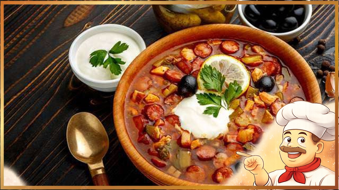 Мясная солянка