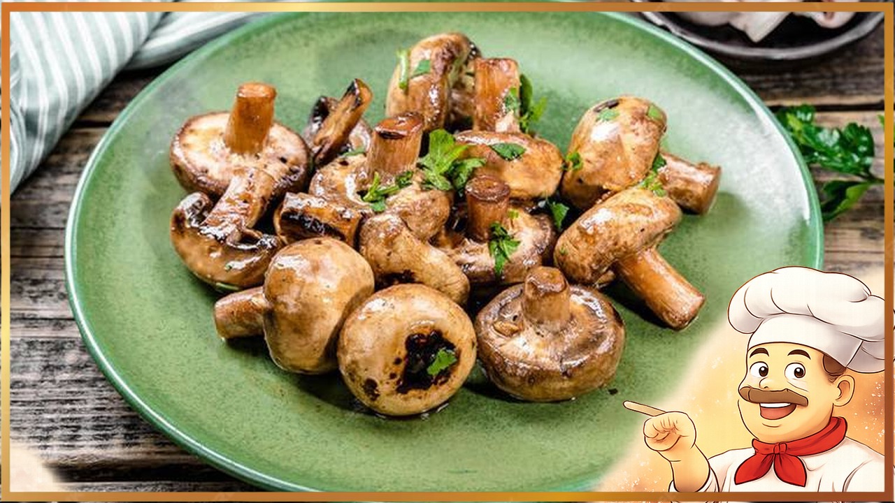 Чесночные шампиньоны