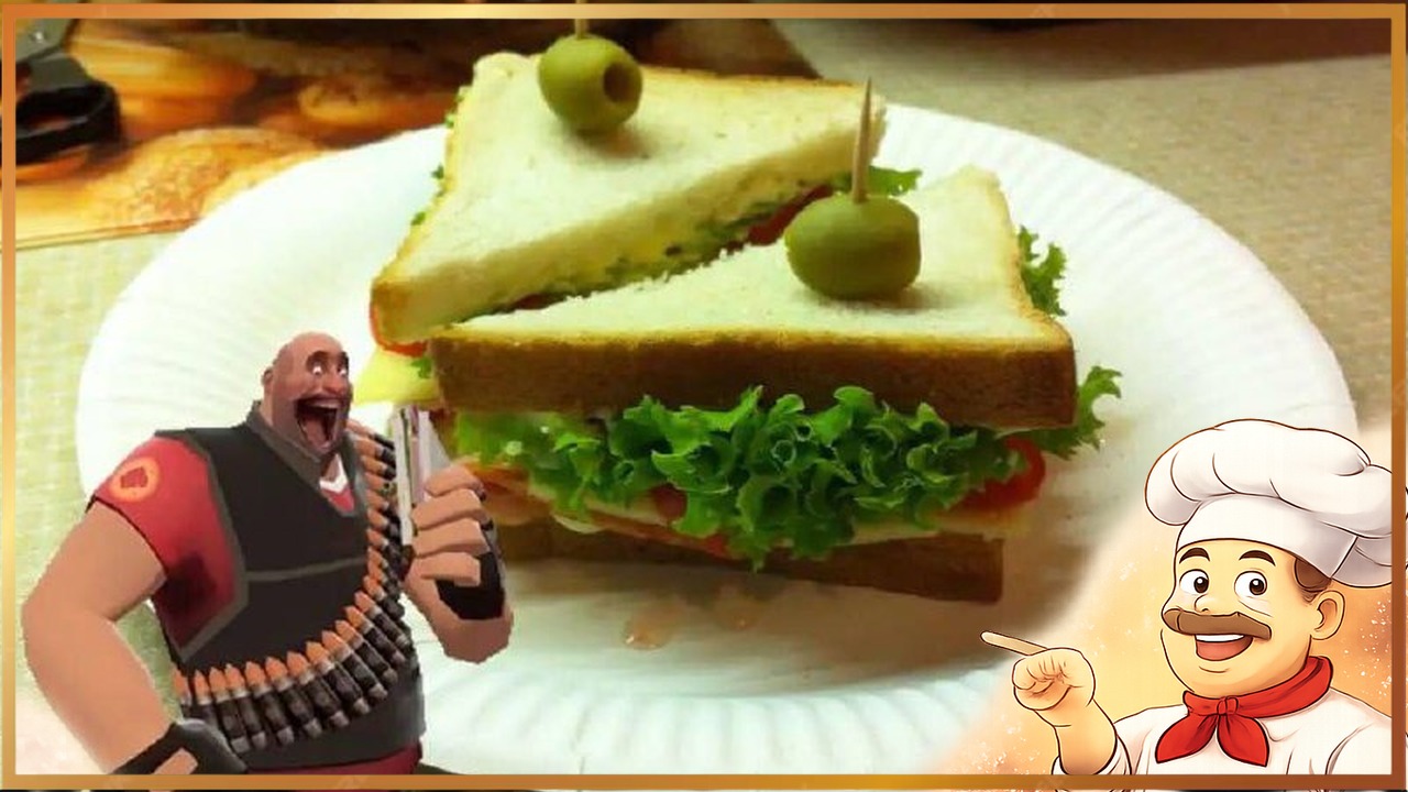 Сэндвич для фанатов Team Fortress 2