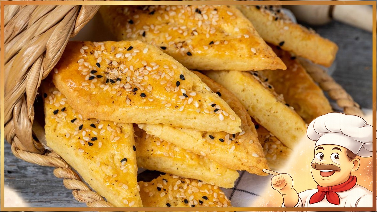 Сырное печенье на майонезе