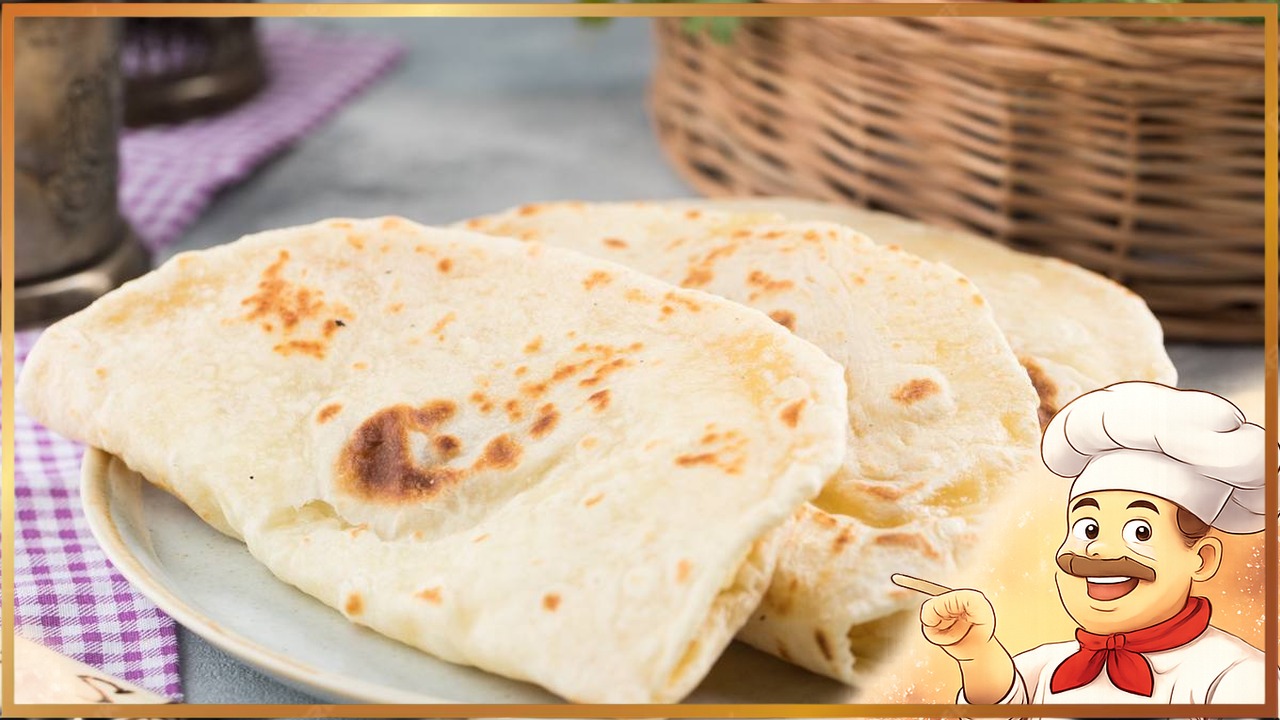 Лепешки с картофельной начинкой