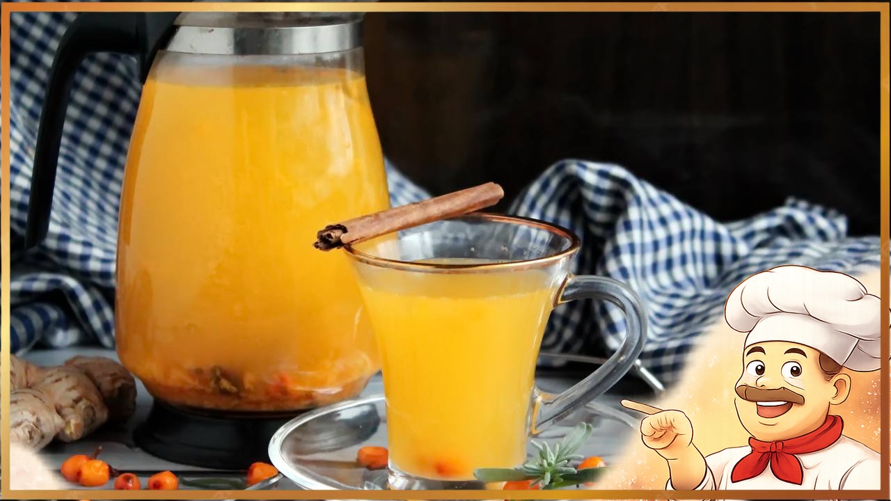 Чай с облепихой и розмарином