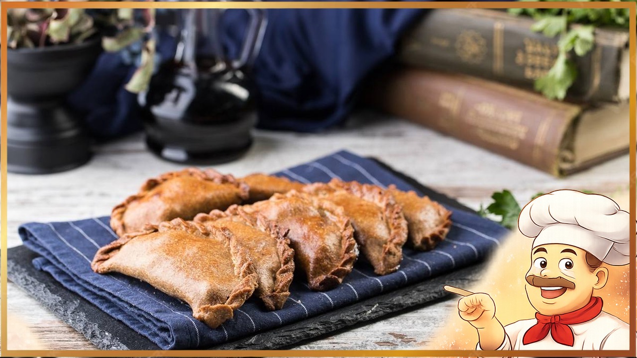 Ржаные пирожки с курицей