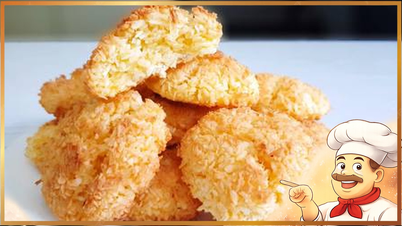 Кокосовое печенье