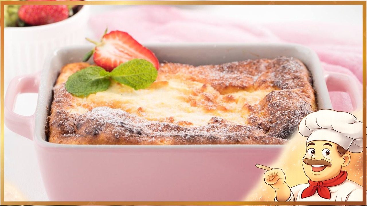 Клубничный пудинг