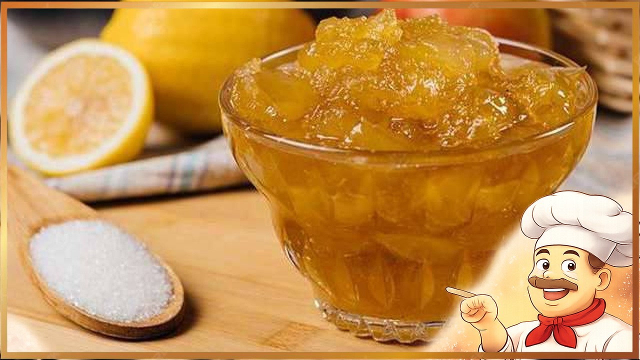 Яблочный конфитюр с имбирем