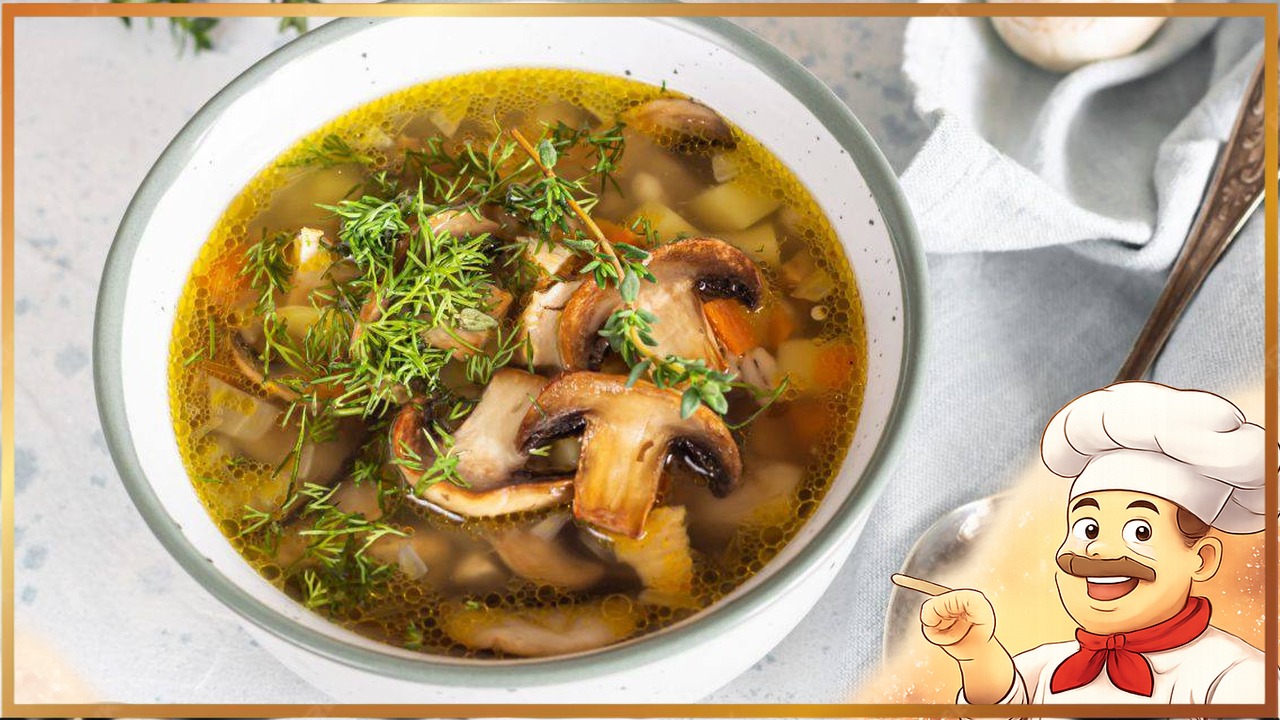 ​Грибной суп