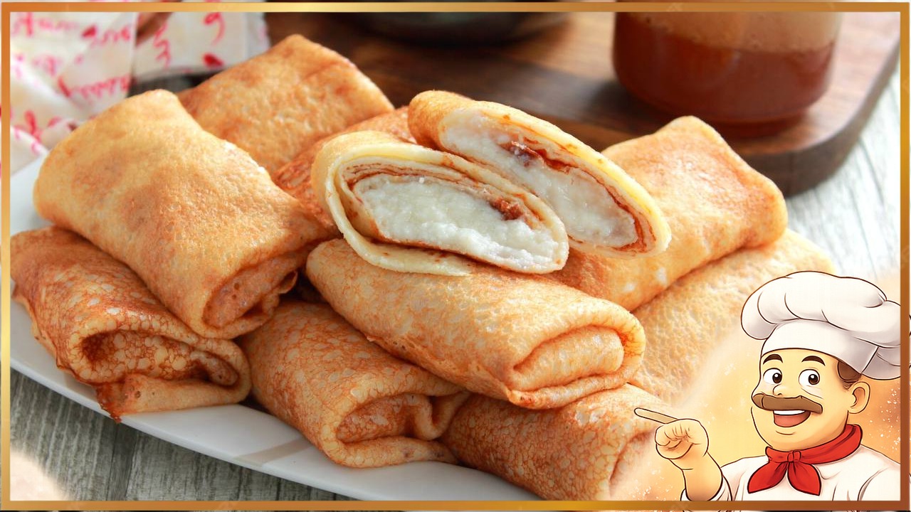 Блинчики с творогом