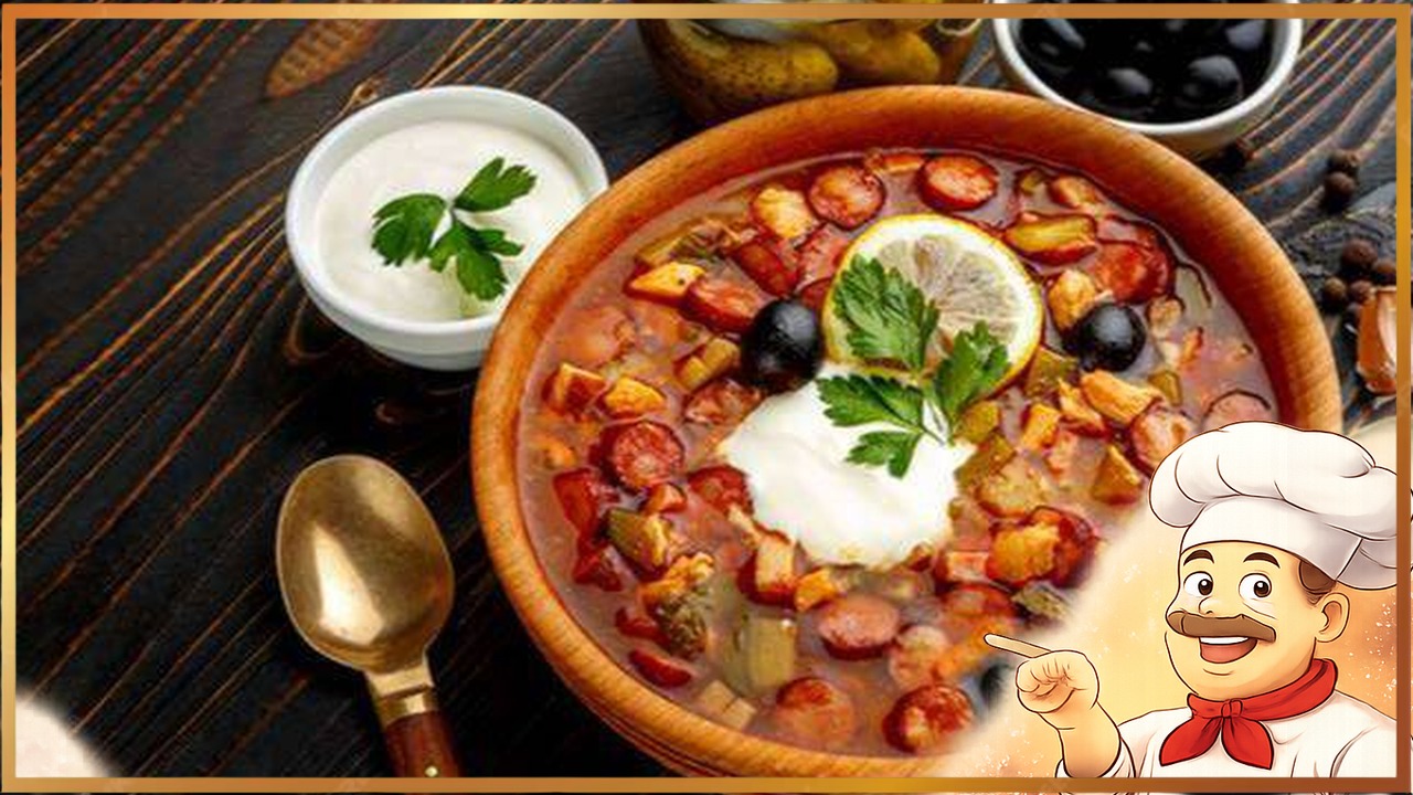 Мясная солянка