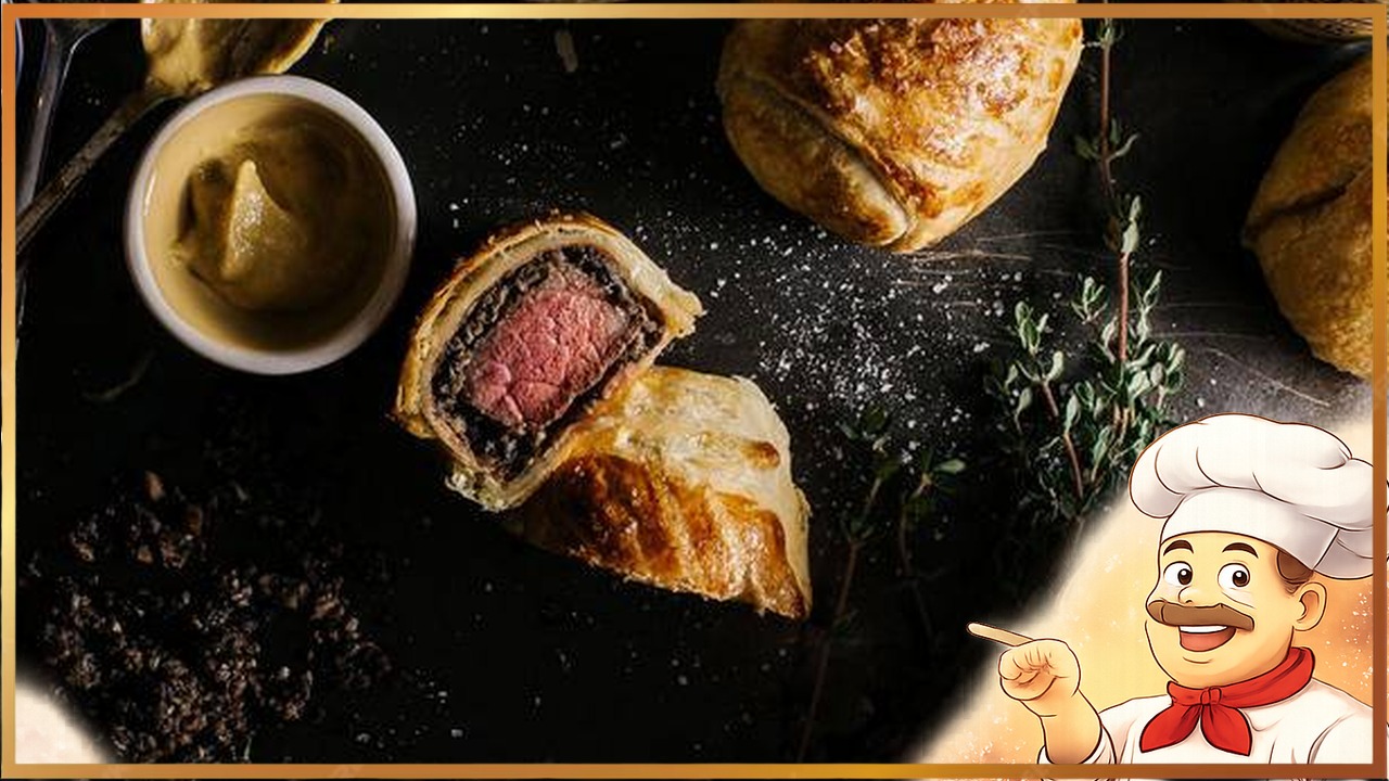 Мини-веллингтон с говядиной