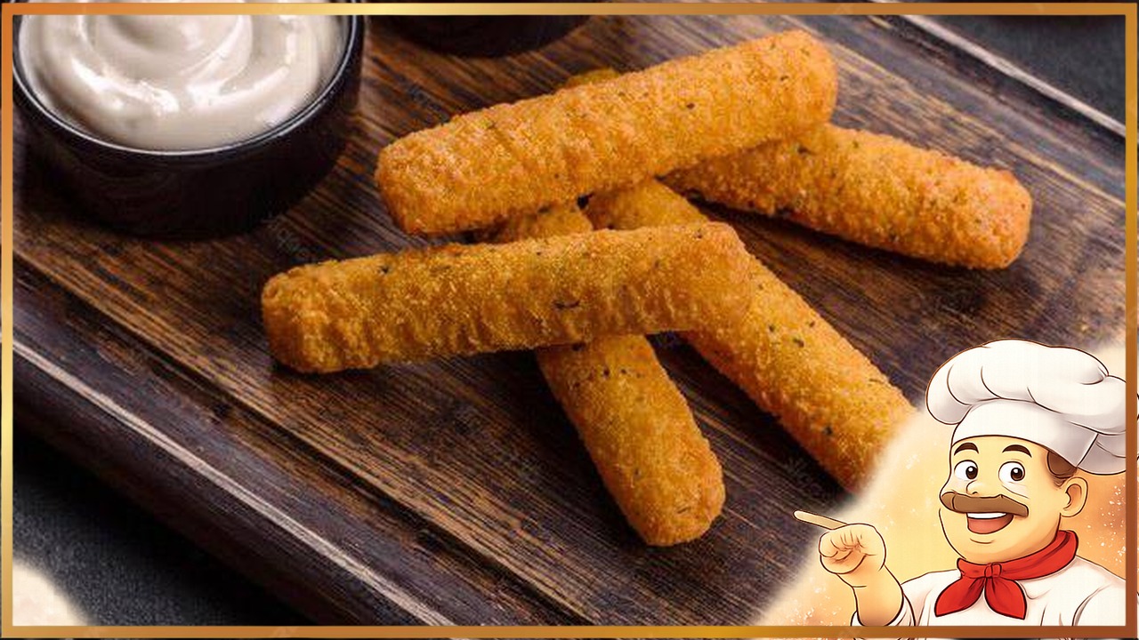 Сырные палочки в хрустящей панировке