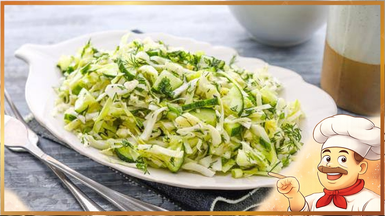 Свежий грузинский салат