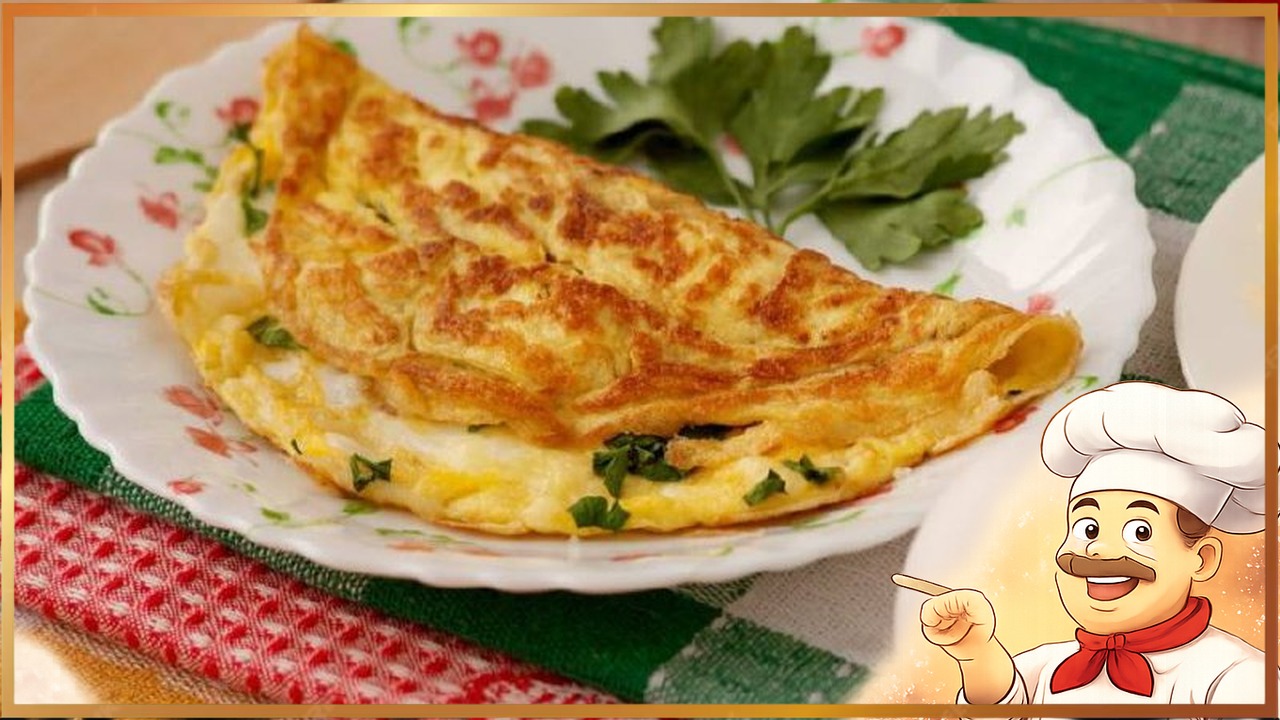 Омлет с сыром