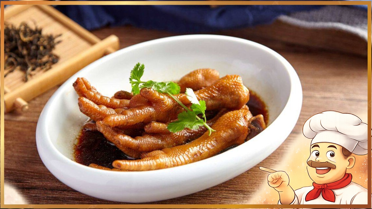 Куриные лапки в соевом соусе и пиве