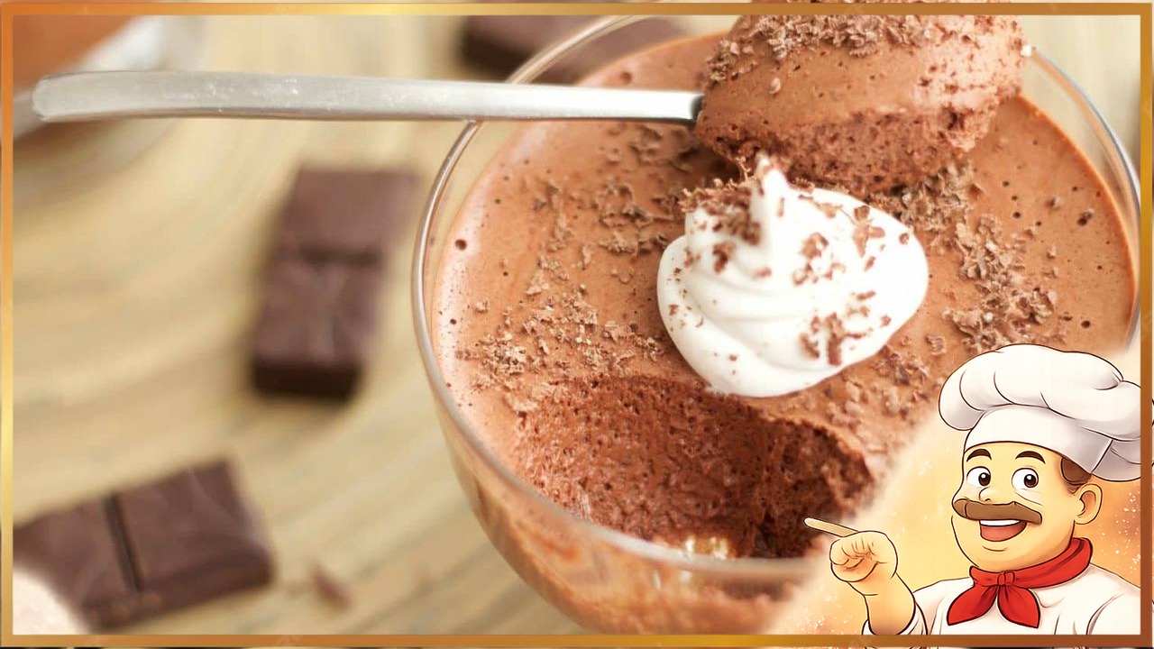 Простейший шоколадный десерт из ряженки