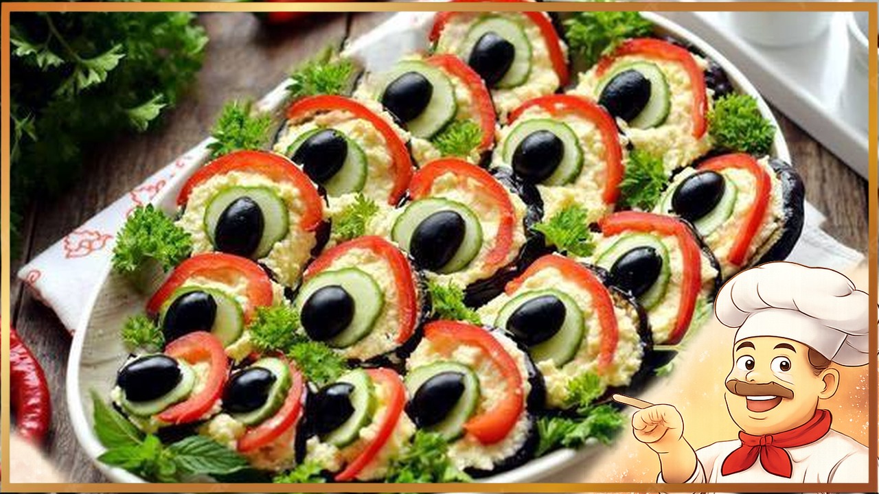 Закуска «Хвост павлина»