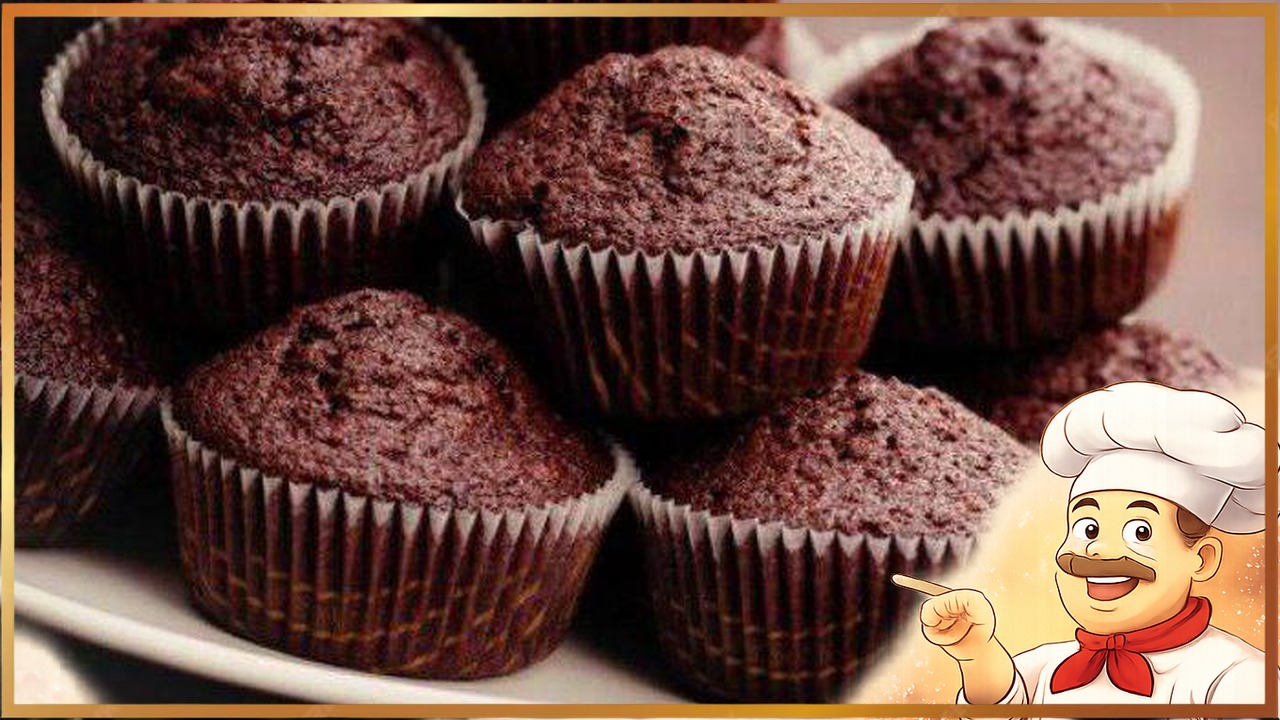 Творожно-шоколадные кексы