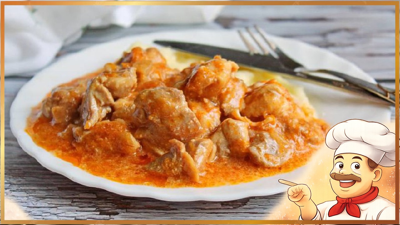 Гуляш из курицы