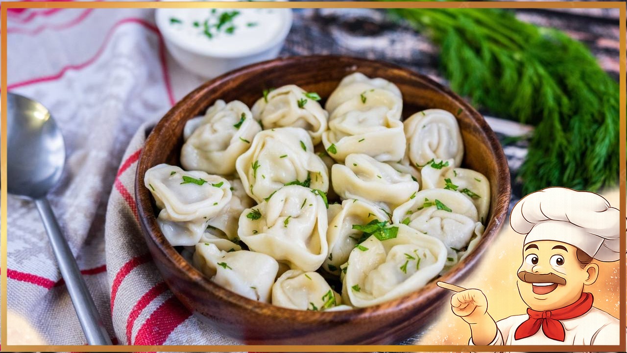 Домашние пельмени с индейкой