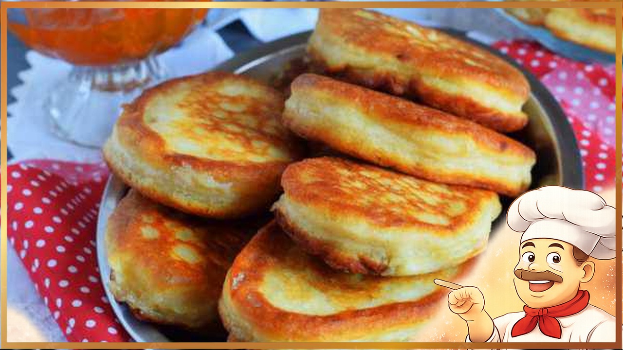 Пышные оладьи на кефире