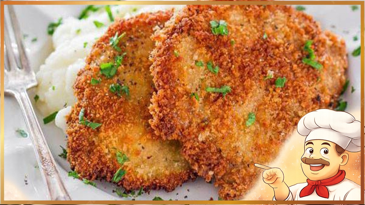 Куриное филе в сырной панировке