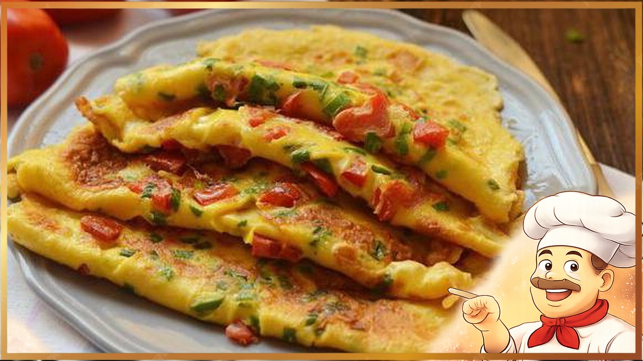 Сытные блины к завтраку