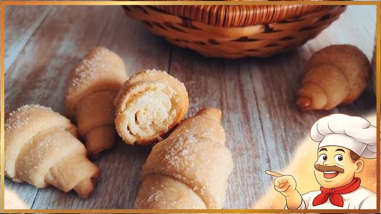 Сахарные рогалики