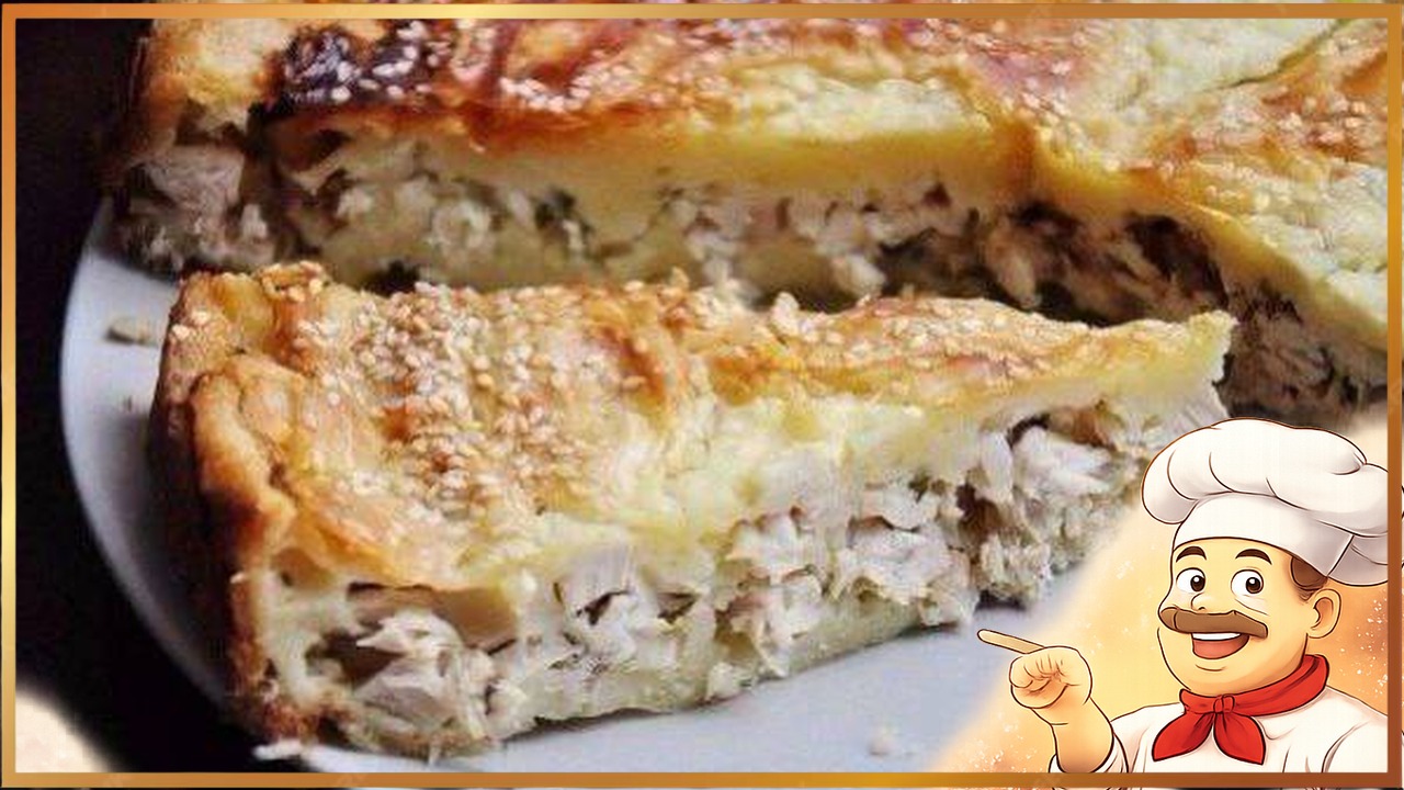 Пирог «Куриный лентяй»