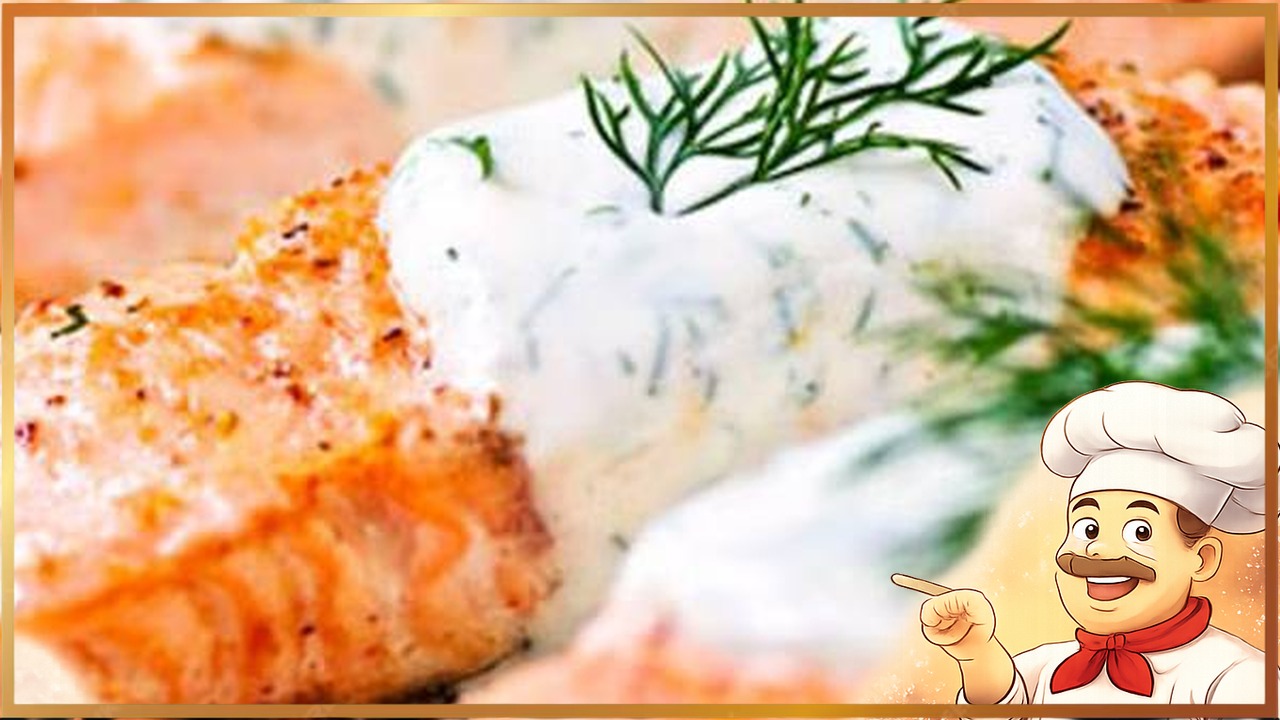 Лосось в сливочном соусе