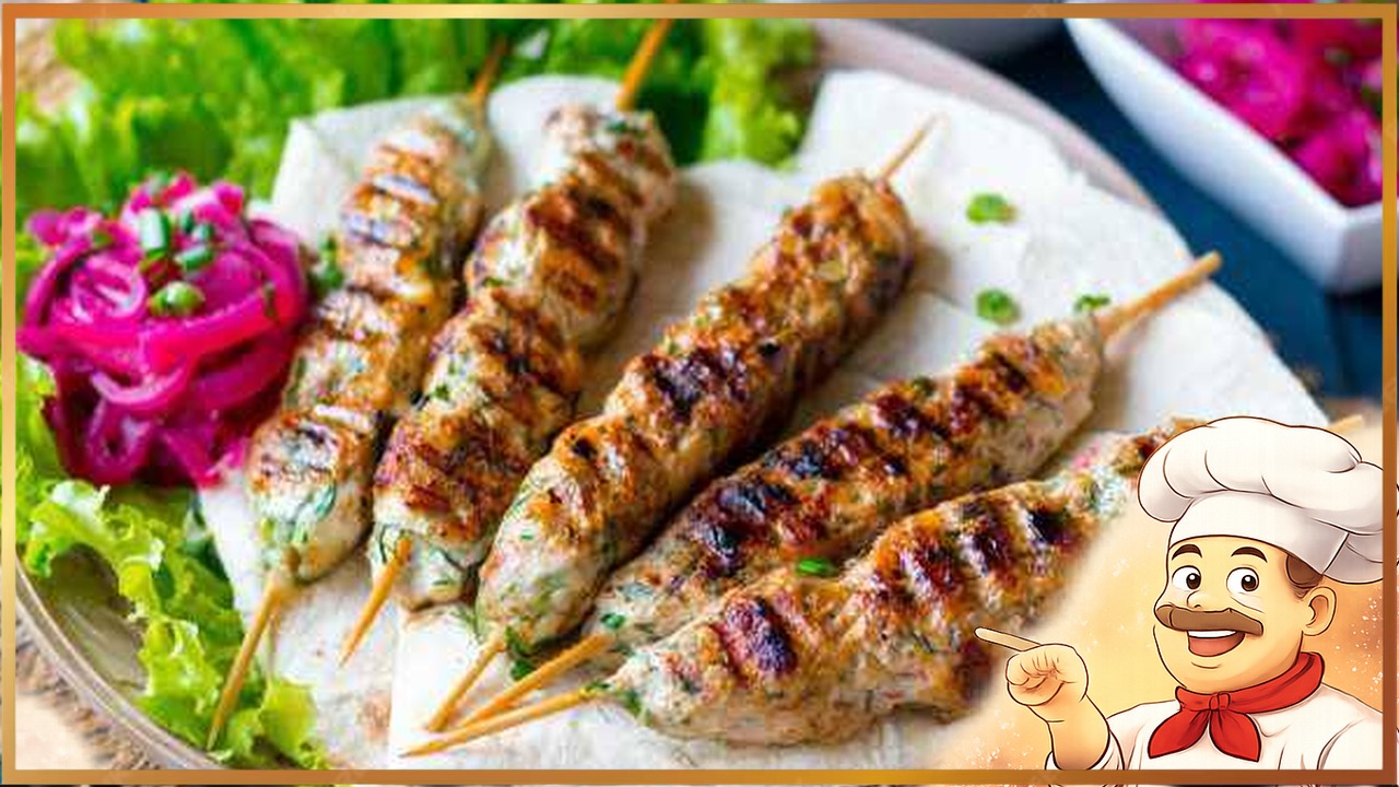 Люля-кебаб из курицы