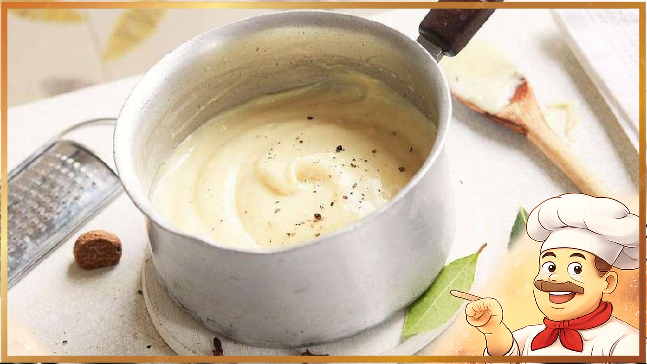 Сливочный соус бешамель с чесноком