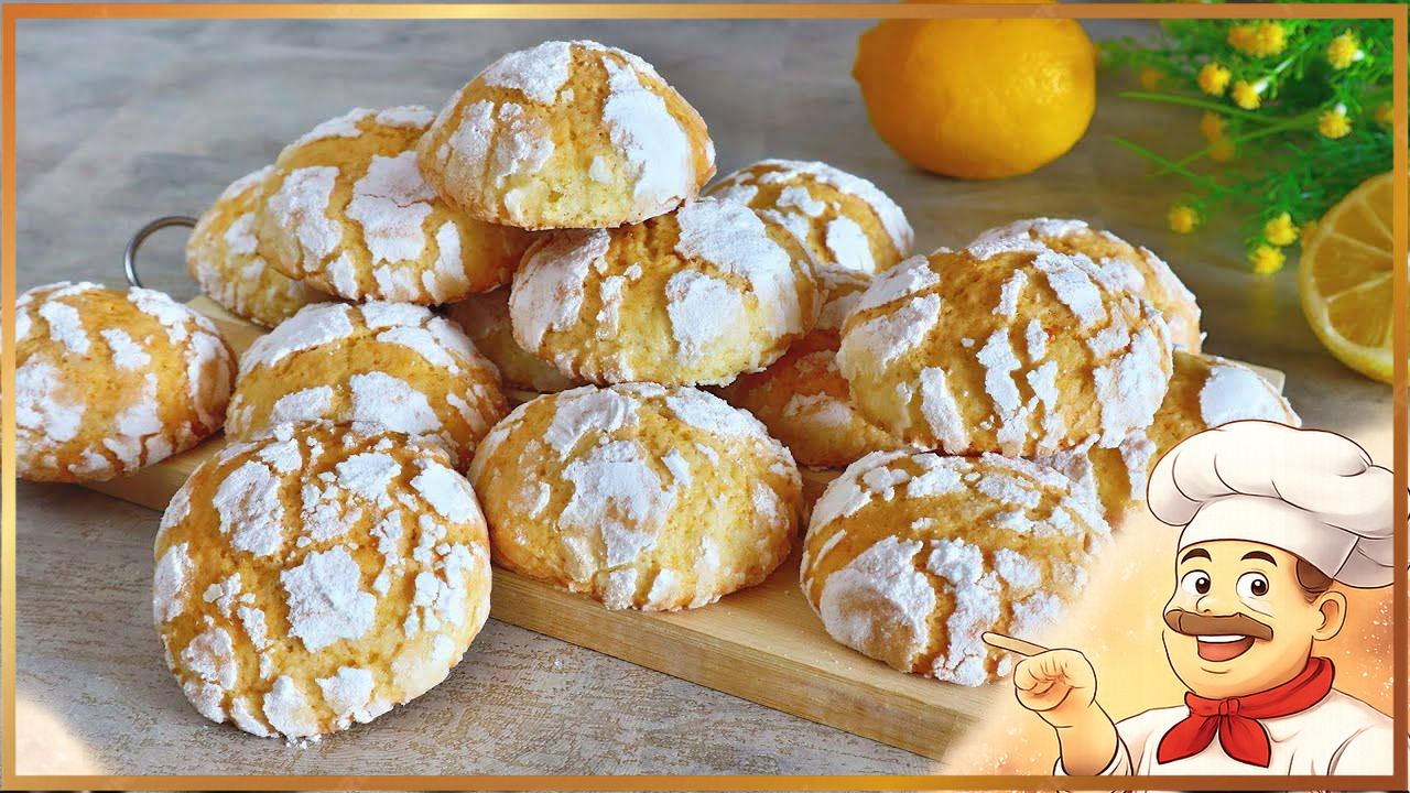 Лимонное печенье