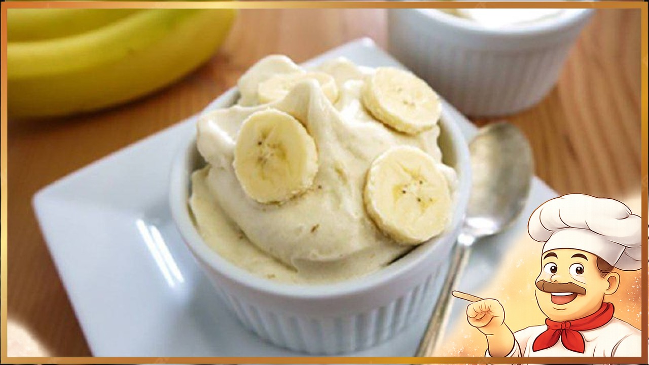 Банановое мороженое