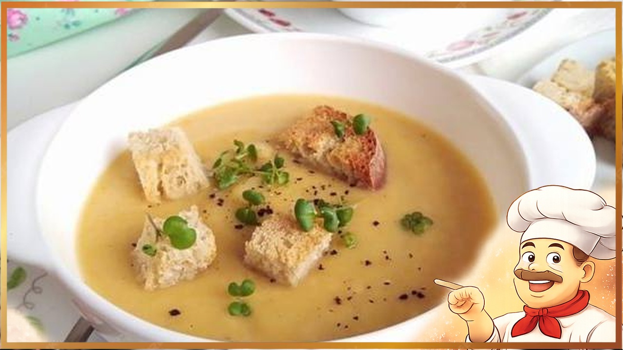 Суп-пюре с говядиной